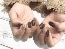 アース コアフュールボーテ 新潟中野山店 (EARTH Coiffure beaute')/べっ甲ネイル　￥7980