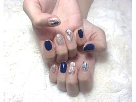 大理石ネイル♪