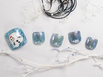 ボボカ(BOVOKA)/snowmanフットネイル