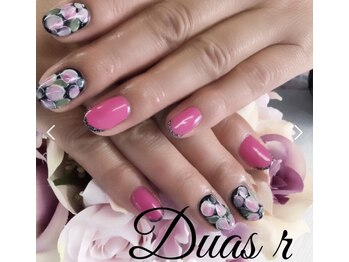 デュアスアール チャンドラ(DuasR chandra)/お花ネイル