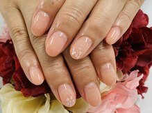 ダブルネイル(Double Nail)/【ほり】ナチュラルカラーネイル