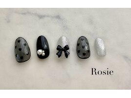 ハートドットホロネイル
