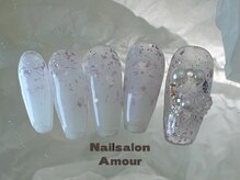 アムールユシマテン 上野湯島店(Amour)/キラキラ秋のネイルコース¥7980