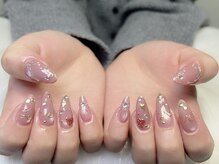 カナネイル(KANA.nail)/持ち込みバレンタインネイル