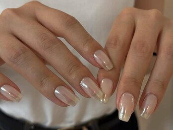 エーレネイル 梅田 中崎町(ehre nail)の写真/《ネイルが厳しい職場の方・シンプルネイルが好きな方へ☆》自分の爪で品よく美しい仕上がりへ♪