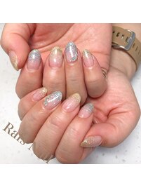 グリッターネイル