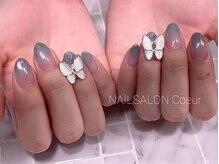 クール(Coeur)/バタフライネイル￥8800