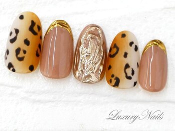 ラグジュアリーネイルズ カワグチ(Luxury Nails Kawaguchi)/レオパード柄*