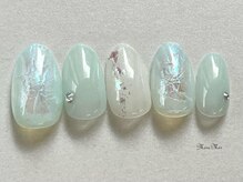 パラジェル認定サロン メールメール 池袋店(MereMer)/オーロラフィルムネイル