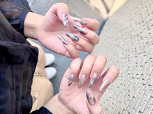 エム ネイル 本店(M Nail)/★大人ニュアンス×大理石★