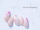春ネイル¥9000