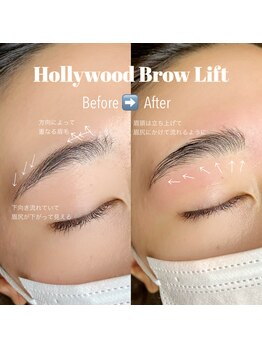 マイショウ ヘアラウンジ アイ 久喜店(My Show Hair Lounge -Eye-)/ハリウッドブロウリフト