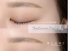 アイラッシュサロン ブラン イオンモール出雲店(Eyelash Salon Blanc)/■アイブロウ/眉毛スタイリング