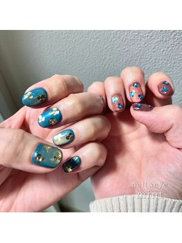 ホロフラワーネイル