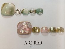 アクロネイル アンド アイ(ACRO NAIL&EYE)/4月　フット定額コース2