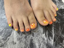 夏に人気♪フットネイル