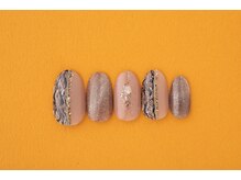 エムスラッシュ フィール 東戸塚店(M.SLASH)/大人パイソン柄ネイル