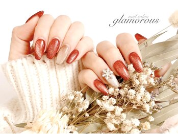 ネイルグラマラス 西新井店/《パラジェル》冬マグネット