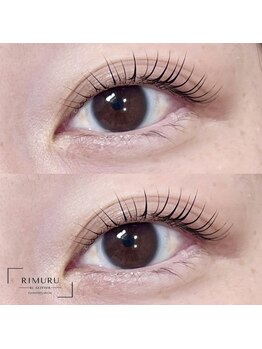 リムル バイ グリッター(RIMURU by GLITTER)/まつ毛パーマ　カールデザイン