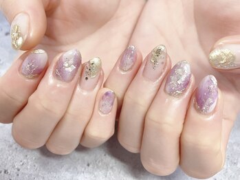 アリスリー 上大岡駅前店(ArisLy)の写真/【自他店いつでも付替のオフ無料】150種類から選べる定額ネイル＊持ち込デザインのオーダーメイドコース有