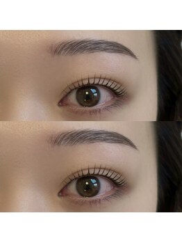 ル ボウ(le.beau)/まつげパーマ＋眉毛wax