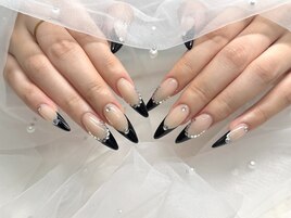 海外ガール黒フレンチ