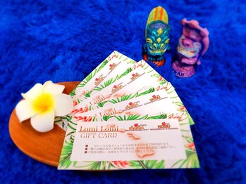 ハワイアンフォレストSpa 新横浜店/ギフトカード