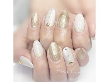 プルメリア バイ リリーズ ネイル(Plumeria By Lily's Nail)/定額アートジェルネイル¥5980～