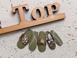 春のリングネイル