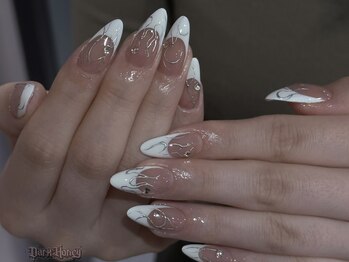 ダークハニー 原宿店(Dark Honey)/フレンチ×ファイヤーアート