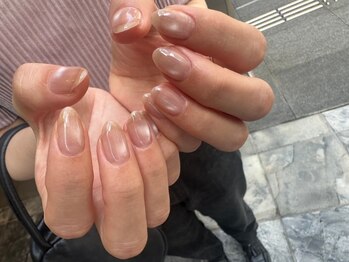 キッツネイル 警固薬院(KITS)の写真/ニュアンス定額サンプルを豊富にご用意★毎日デザインのお写真UP中♪全メニューウォーターケア付きでモチ◎