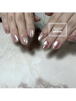 エリー(ellie)/くすみピンク マグネットネイル