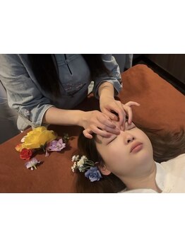 ヘッドスパで癒されたい