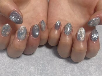 ひまりネイル(ひまりnail)/持ち込み ニュアンスネイル