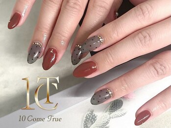テンカムトゥルー(10 Come True)の写真/一人ひとりに合わせたカラーでオリジナルアートを演出♪季節やトレンドに合わせた指先へ。