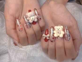 ザ ネイル エビス(The Nail ebisu)の写真/好きやこだわりが詰まったわがままネイルに!【シンプル持込み10本やり放題¥11000】話題の韓国パーツ多数★