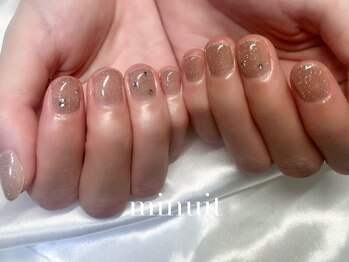 ミニュイ(minuit)/うるツヤワンカラー　7,700円