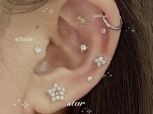 ☆耳つぼジュエリー☆まつげ・ネイルとの同時予約でお得◎