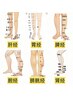 腰・お尻・もも裏・ふくらはぎ集中ケア+かっさ　漢方アロマ40分￥5900