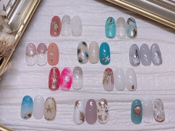 キャンアイドレッシー 本庄上里店(Can I Dressy)/7月ハンド定額デザイン￥5,500-