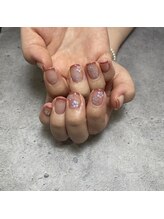 シーディーエム(cdm)/ホログラムフラワーネイル