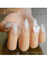 アウリン(AURYN)/12月monthly &nbsp;design No,1