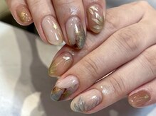 リグネイル 草加(rig nail)/ターコイズ。＊