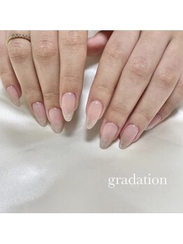 イフネイル(if nail)の写真/《丁寧×スピーディ》美フォルム仕上げで口コミ高評価◎オフ込みワンカラー60min◆リピートしたい人気saron