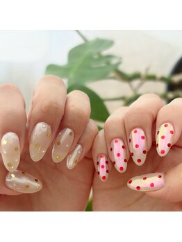 ムーイ 外苑前(mooi.)/aurora × polka dots