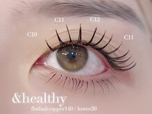 ライラ(LAYLA)/アンドヘルシー下まつげエクステ