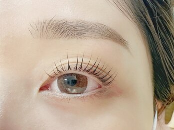 まつげパーマ・まつエク・アイブロウZenith Eye岡山表町店【ゼニス アイ】の写真/【自まつげの健康もサポート♪】負担の少ない施術でまつげを育てながらエクステやパーマを楽しめる