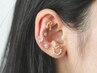 【耳つぼジュエリー：計10粒】先着5名様！16:00~18:00限定！