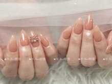 エムプラスネイル 新宿(M+Nail)/長さ出し★ワンカラー