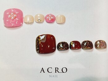 アクロネイル アンド アイ(ACRO NAIL&EYE)/4月　フット定額コース3